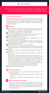 Guía informativa sobre Reagrupación Familiar