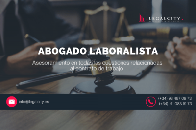 Abogado laboralista. Asesoramiento en todo lo relacionado a los contratos de trabajo. 